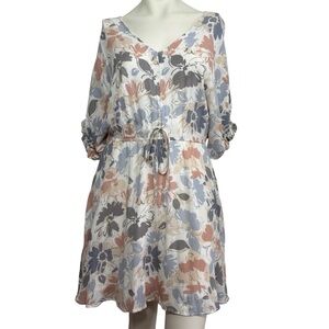 Promesa floral flowy midi dress